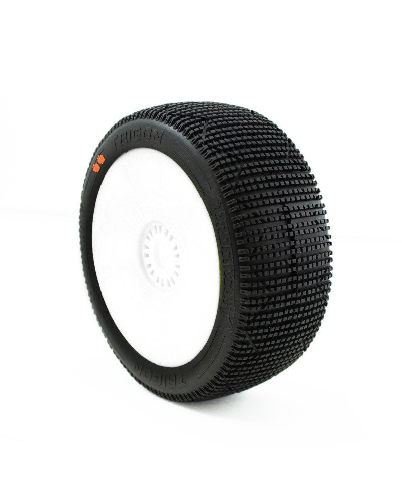 TRIGON v3 BUGGY S3 (MEDIUM) EN LLANTA BLANCA (2pcs.)