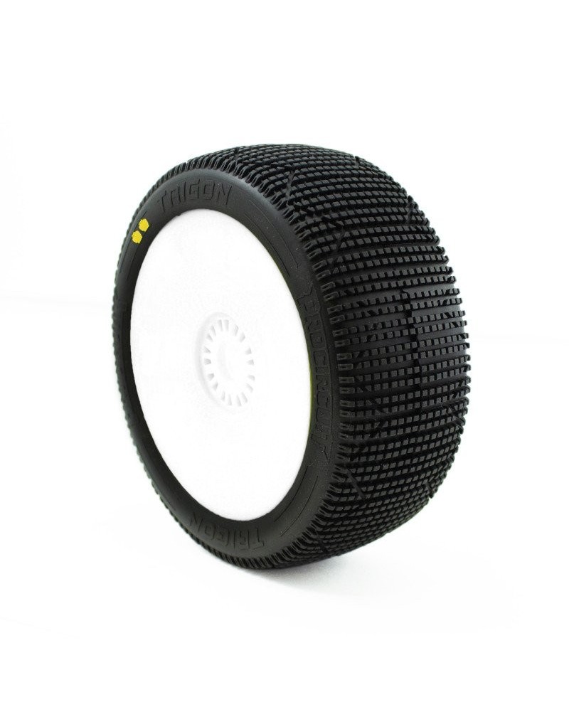 TRIGON v3 BUGGY S2 (SOFT) EN LLANTA BLANCA (2pcs.)