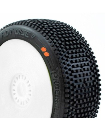 HOT DICES v2 BUGGY S3 (MEDIUM) EN LLANTA BLANCA (2pcs.)