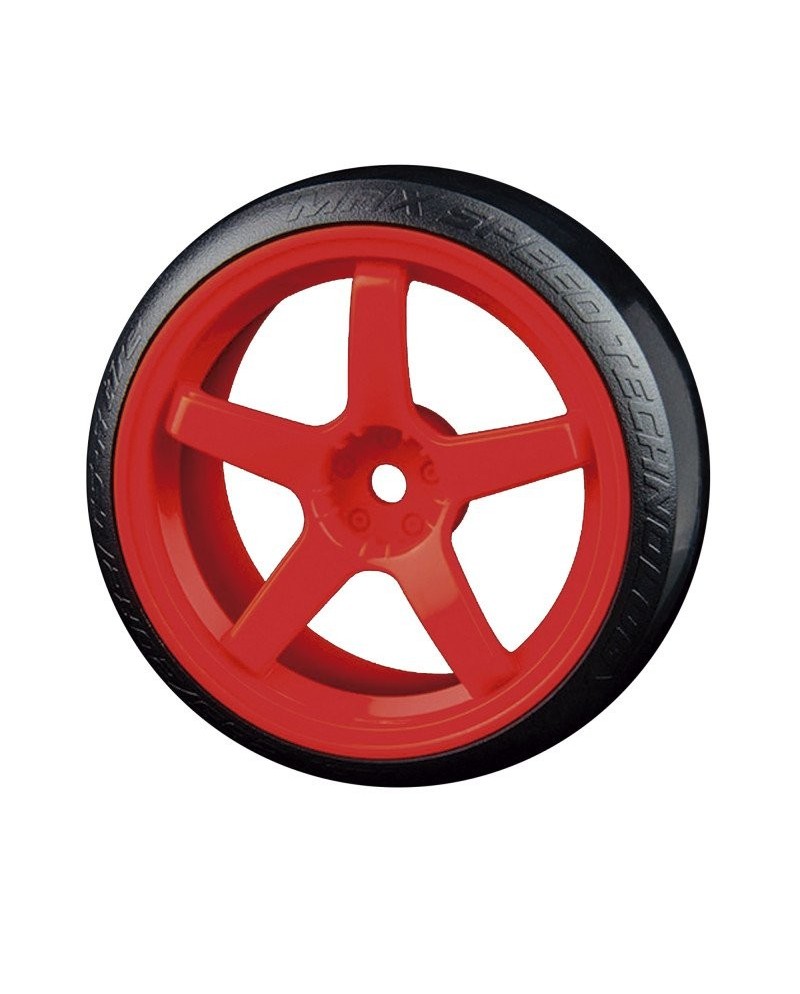 LLANTA MST NARANJA 5 RADIOS (+3) CON RUEDA BLANDA (4u.) MST