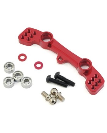 PLACA ACKERMAN ALUMINIO RMX2.5 ROJO MST