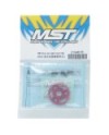 ADAPTADOR CORONA PRICIPAL ALUMINIO ROJO RMX2.5 MST