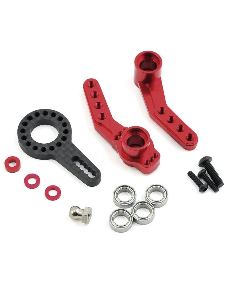 SET SALAVASERVO ALUMINIO RMX2.5 ROJO MST