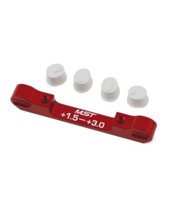 PLACA CONVERGENCIA TRASERA AJUSTABLE RMX2.5 (+1.5-+3.0) MST