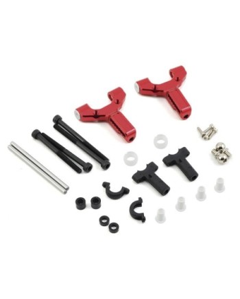 SET TRAPCIO DEL. ALUM. ROJO RMX 2.5 (2u.) MST