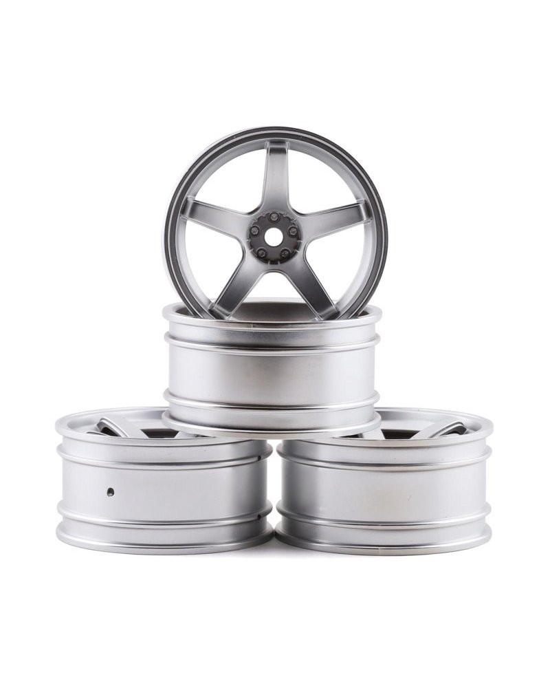 LLANTA MST PLATA FLAT 5 RADIOS (+5) (F2R2)