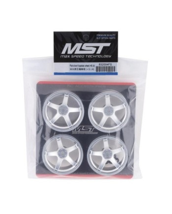 LLANTA MST PLATA FLAT 5 RADIOS (+5) (F2R2)