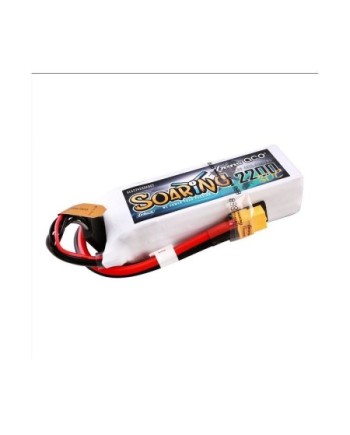 GENS ACE G-TECH SOARING 2200 mAh 14.8V 30C 4S1P WITH XT60-GEA224S30X6GT