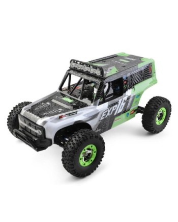 COCHE ELECTRICO RTR 1/12 ROCK CRAWLER 4WD 2.4 GHZ VERDE-  WLTOYS 124006