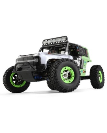 COCHE ELECTRICO RTR 1/12 ROCK CRAWLER 4WD 2.4 GHZ VERDE-  WLTOYS 124006