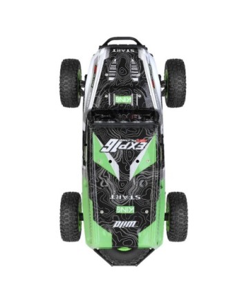 COCHE ELECTRICO RTR 1/12 ROCK CRAWLER 4WD 2.4 GHZ VERDE-  WLTOYS 124006