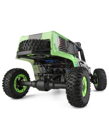 COCHE ELECTRICO RTR 1/12 ROCK CRAWLER 4WD 2.4 GHZ VERDE-  WLTOYS 124006