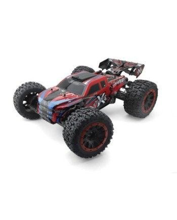 COCHE MARS X6S 1/8 BRUSHLESS 150A 2200KW HNR9901-R WATERPROOF 4X4 ROJO RTR