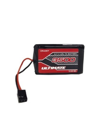 BATERÍA ULTIMATE LiPo EMISORA 3.7v.3500mAh CONEXION JR (SANWA MT5-MT44-M17)
