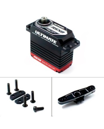 SERVO ULTIMATE RSX8 BRUSHLESS 37KG 0.075S 1/8 + HORN UR1814-25