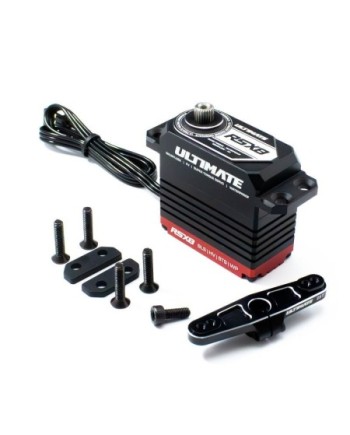 SERVO ULTIMATE RSX8 BRUSHLESS 37KG 0.075S 1/8 + HORN UR1814-25