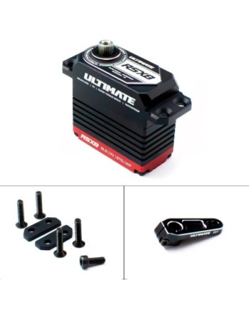 SERVO ULTIMATE RSX8 BRUSHLESS 37KG 0.075S 1/8 + HORN UR1813-25