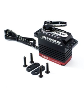 SERVO ULTIMATE RSX8 BRUSHLESS 37KG 0.075S 1/8 + HORN UR1813-25