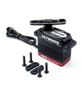 SERVO ULTIMATE RSX8 BRUSHLESS 37KG 0.075S 1/8 + HORN UR1815-25