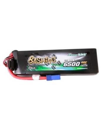 GENS ACE G-TECH 6500 mAh 11.1V 60C 3S1P WITH EC5 BASHING SERIES-GEA653S60E5GT