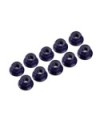 AUTOBLOCANTE ALU. M3 FLANGED NEGRO (10u.)