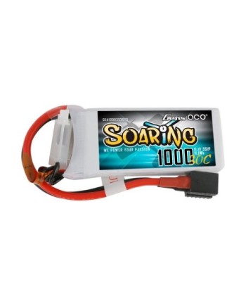 GENS ACE SOARING 1000 mAh 11,1V 30C 3S1P WITH EC3-GEA10003S30T3