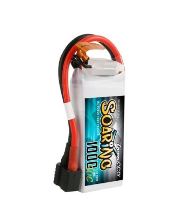 GENS ACE SOARING 1000 mAh 11,1V 30C 3S1P WITH EC3-GEA10003S30T3