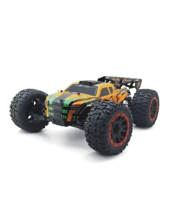 COCHE MARS X6S 1/8 BRUSHLESS 150A 2200KW HNR9901-Y WATERPROOF 4X4 AMARILLO RTR