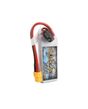 GENS ACE G-TECH SOARING 1000 mAh 7.4V 30C 2S1P WITH XT60-GEA102S30X6GT