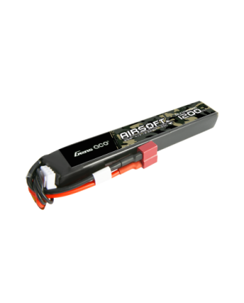 GENS ACE 1200 mha 11.1V 25C 3S1P AIRSOFT WITH T-DEAN -GEA12003S25D
