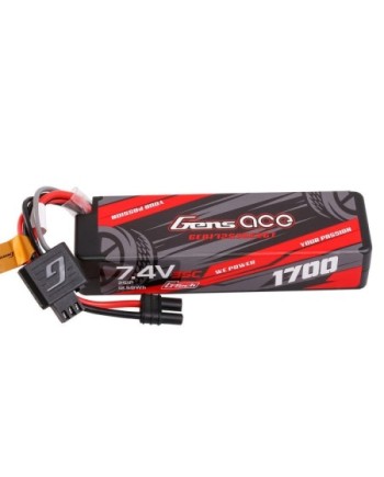 GENS ACE G-TECH 1100 mAh 11.1V 60C 3S1P GRP-76 WITH XT60-GEA113S60X6GT