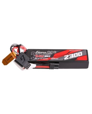 GENS ACE G-TECH 2300 mAh 7.4V 35C 2S1P WITH EC2-GEA232S35E2GT