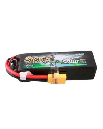 GENS ACE G-Tech 5000 mAh 14.8V 60C 4S1P WITH XT90  BASHING SERIES - GEA504S60X9GT