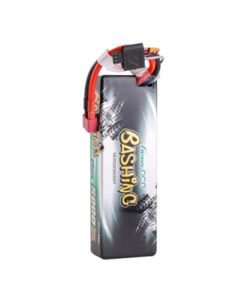 GENS ACE G-TECH 5000 mAh 7.4V 60C 2S1P WITH T-DEAN BASHING SERIES - GEA502S60DGT