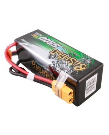 GENS ACE G-TECH 5500 mAh 14.8V 60C HC 4S1P WITH T-DEAN BASHING SERIES - GEA554S60X9GT