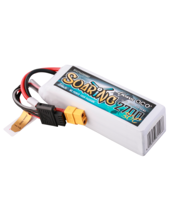 GENS ACE G-TECH SOARING 2700 mAh 14.8V 30C 4S1P WITH XT60-GEA274S30X6GT