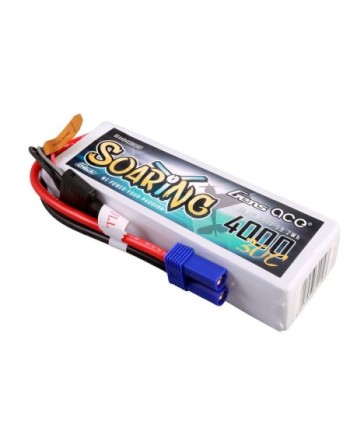 GENS ACE G-TECH SOARING 4000 mha 14.8V 30C 3S1P WITH EC5 - GEA404S30E5GT