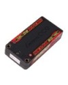 GENS ACE REDLINE 2.0 SERIES 4400 mAh SHORTY 7.6V HV 140C 2S1P HC 5.0mm BANANA BULLET - GEA44002S14S5