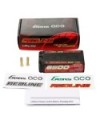 GENS ACE REDLINE 2.0 SERIES 6500 mAh SHORTY 7.6V HV 140C 2S2P HC 5,0mm BANANA BULLET - GEA65002S14S5