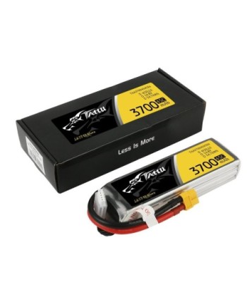 TATTU 3700 mAh 14.8V 45C 4S1P WITH XT60-TAA37004S45X6