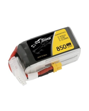 TATTU 850 mAh 14.8V 75C 4S1P WITH XT30-TAA48504S75XT3