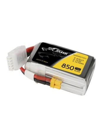 TATTU 850 mAh 14.8V 75C 4S1P WITH XT30-TAA48504S75XT3