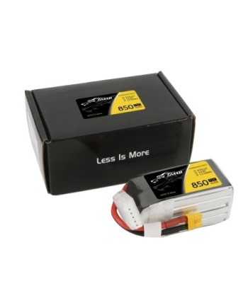 TATTU 850 mAh 14.8V 75C 4S1P WITH XT30-TAA48504S75XT3
