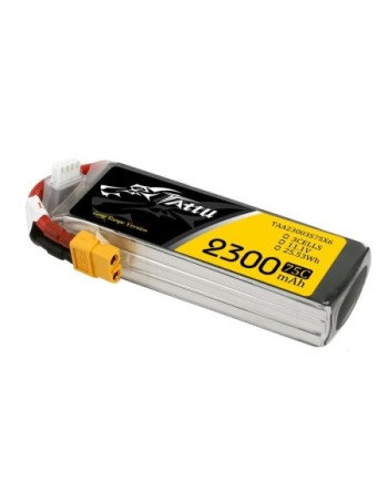 TATTU FUNFLY SERIES 2300 mha 11,1V 75C 3S1P WITH XT60 - TAA23003S75X6