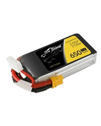 TATTU FUNFLY SERIES 650 mha 11.1V 75C 3S1P WITH XT30 - TAA6503S75XT3