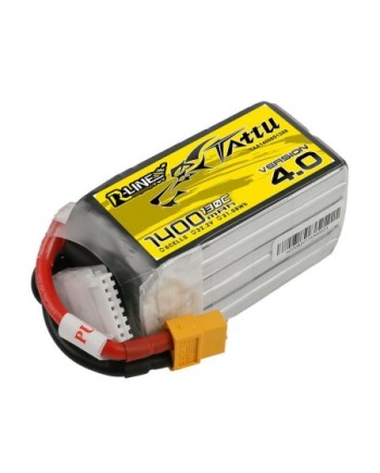 TATTU R-LINE SERIES 1400 mha 22.2V 130C 6S1P WITH XT60 - TAA14006S13X6