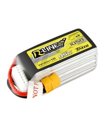 TATTU R-LINE VERSION 4.0 1050 mha 22.2V 95C 6S1P WITH XT60 - TAA10506S95X6