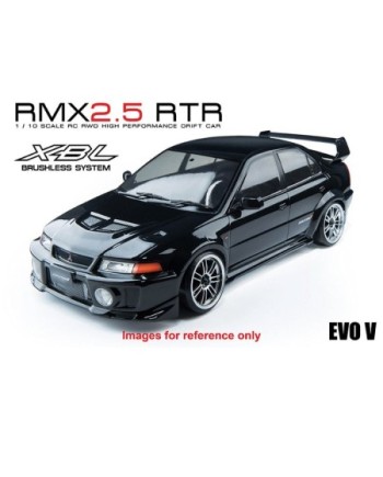 COCHE DRIFT MST RMX 2.5 RWD EVO V NEGRO BRUSHLESS