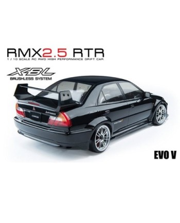 COCHE DRIFT MST RMX 2.5 RWD EVO V NEGRO BRUSHLESS
