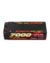 GENS ACE REDLINE 2.0 SERIES 7000 mAh MID SHORTY 7.6V HV 140C 2S2P HC 5,0mm BANANA BULLET - GEA70002S14M5
